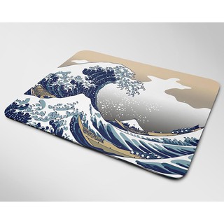 Lót chuột cỡ lớn, bàn di chuột, mouse pad mẫu Sóng biển (Nhiều kích thước)