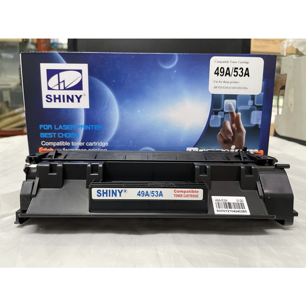 Hộp mực 49A/53A dùng cho máy in HP 1320/1160/3390/3392, Canon LBP 3300 ( hiệu SHINY )