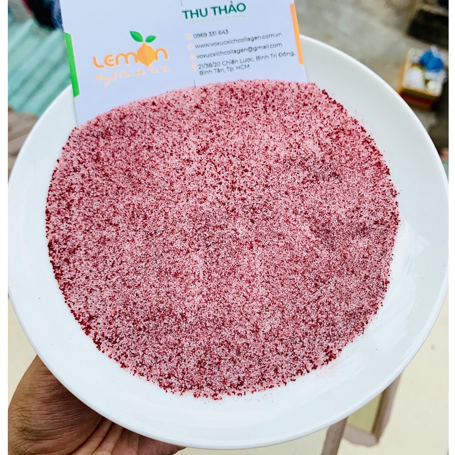 [100g-500g] Muối đỏ PLUS tạo màu hồng thịt, giữ màu cho lạp xưởng, xúc xích, chả lụa, giò me, pate, nem chua, jambon