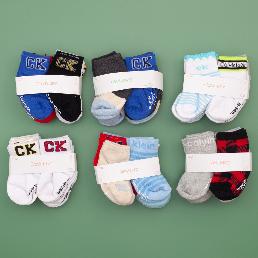 Combo set 6 đôi tất xinh cho bé yêu chất liệu mềm mại thời trang COLORISTA