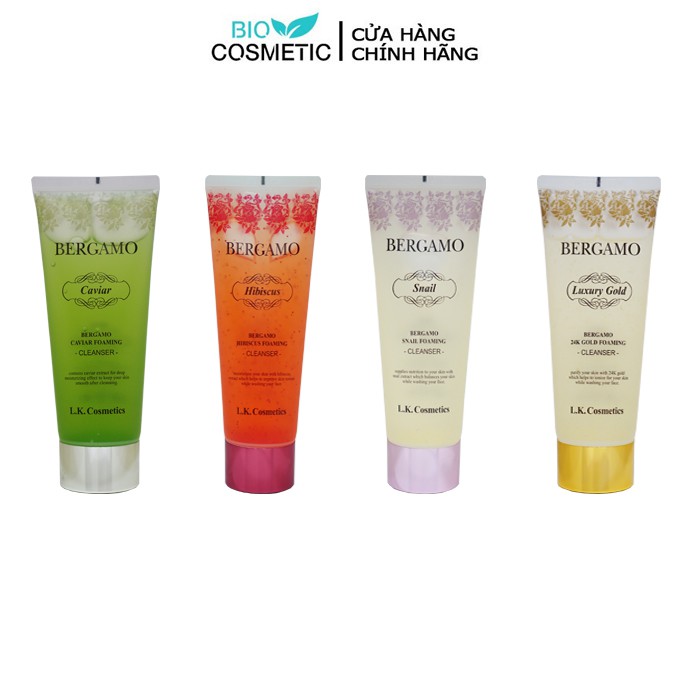 Sữa rửa mặt Bergamo 150ml
