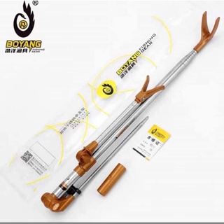 Chống cần câu đài cao cấp boyang siêu khoẻ gác cần câu đài inox không gỉ