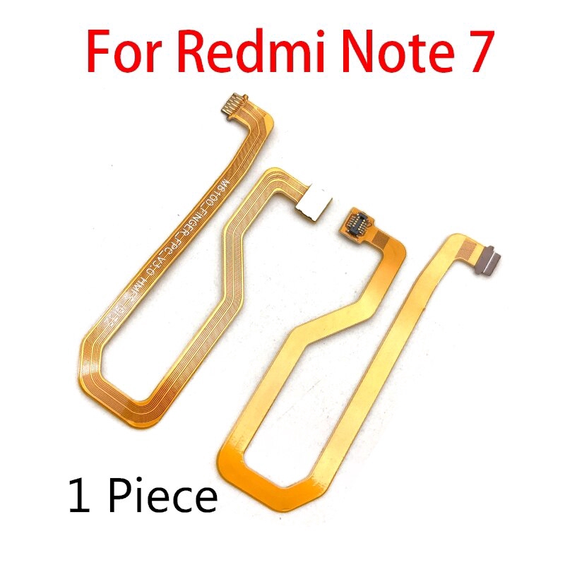 Home Button Fingerprint Touch Id Sensor Connector Flex Cable For Xiaomi Redmi 7 / Redmi Note 7 / Mi Play