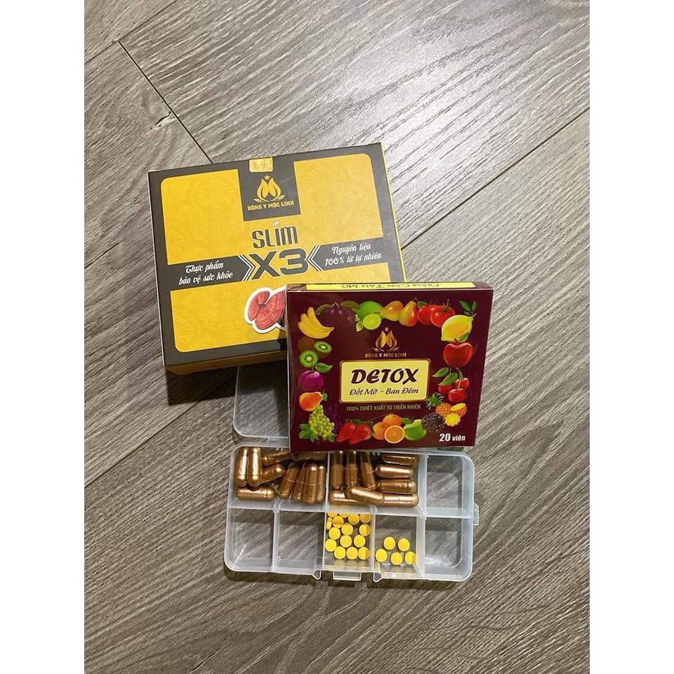 Giảm cân X3 tặng 15v detox ban đêm - HÀNG CHÍNH HÃNG | BigBuy360 - bigbuy360.vn