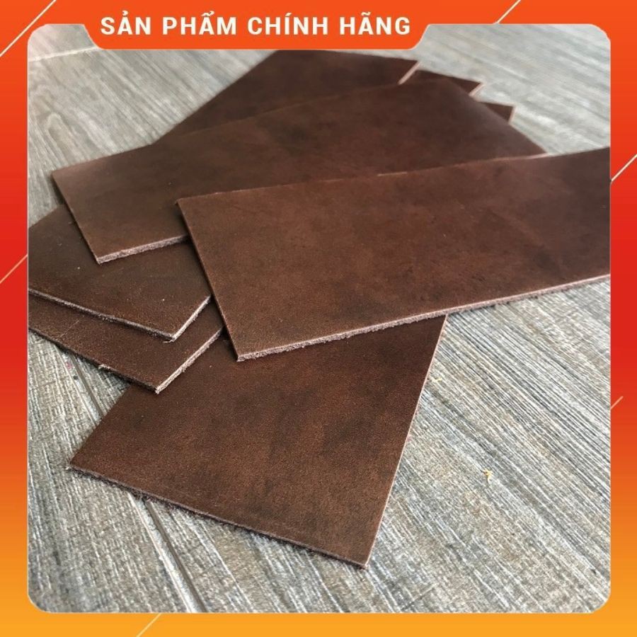 Phôi Dây Đồng Hồ Da Pullup Chocolate - Da làm Dây Đồng Hồ