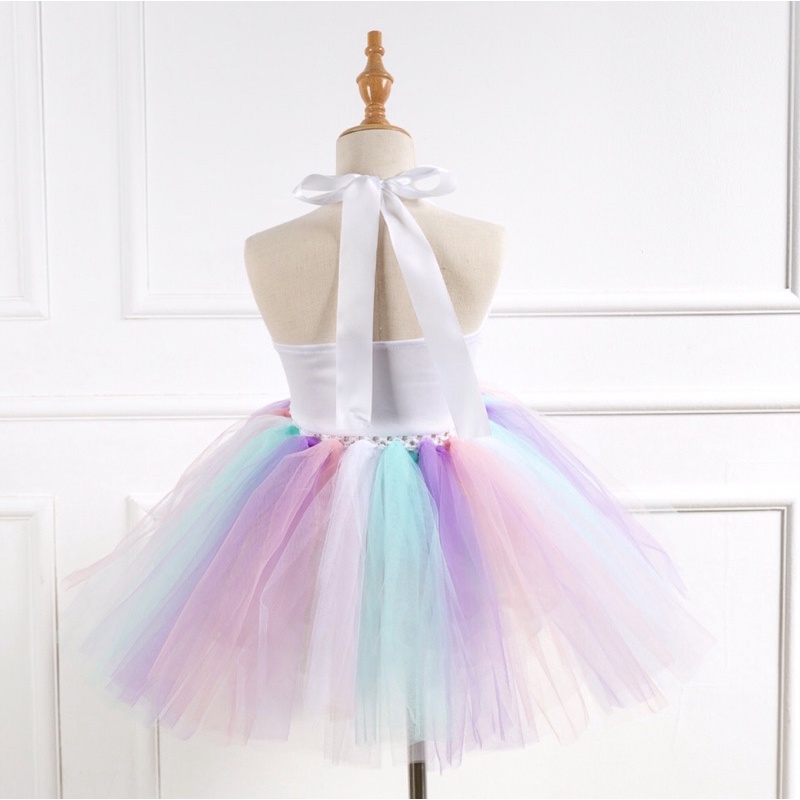 Váy ngựa Pony Unicorn kèm sừng và cánh cho bé 12-30kg