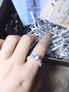 Nhẫn bạc ta nữ