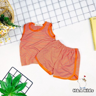 Bộ ba lỗ sọc hàng MINKYMOM