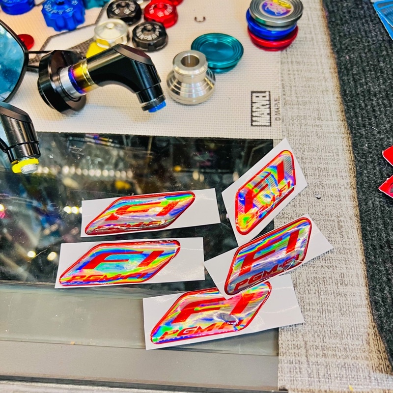 [ Giá 1 Tem ] Tem Logo Fi Crom Đỏ cực đẹp ✌