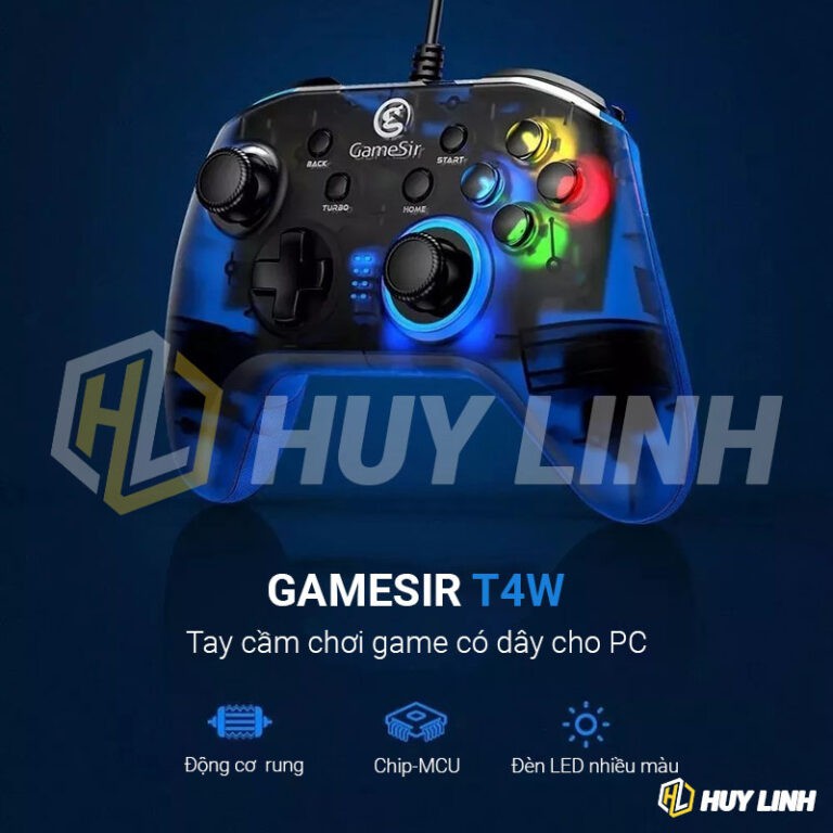 Tay cầm chơi game Gamesir T4W || Có rung