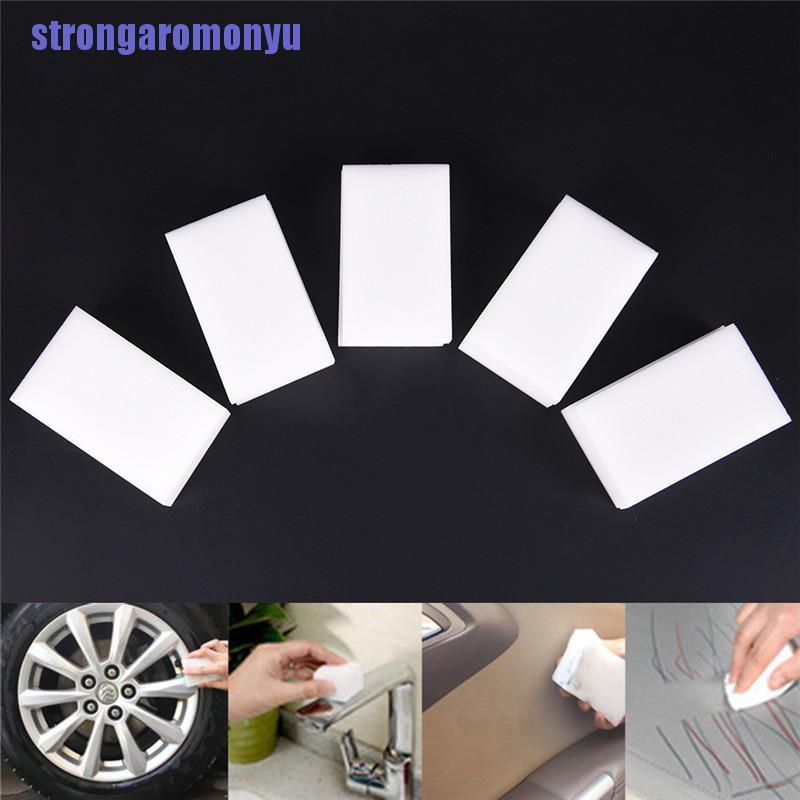 (Hàng Mới Về) Bộ 10 / 50 Miếng Bọt Biển Nano Ma Thuật Đa Chức Năng Giúp Tẩy Sạch Hiệu Quả