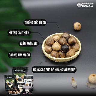 Tỏi đen kim cương Đông Á.