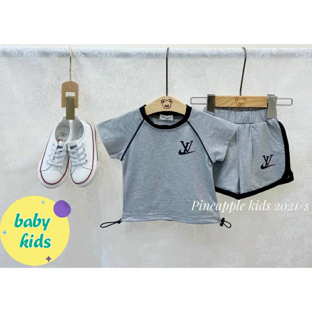 Set bộ thể thao cotton dành cho bé trai