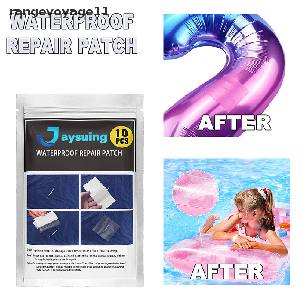 Set 10 Băng Keo Trong Suốt Chống Thấm Nước Dùng Để Sửa Chữa Đồ Dùng Gia Dụng