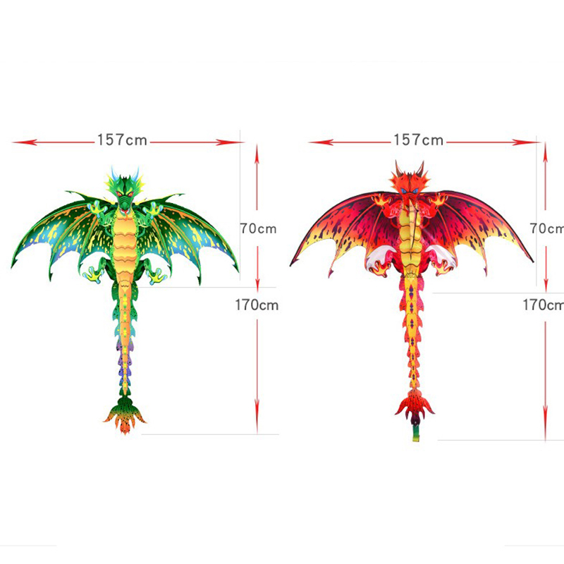 Diều Hình Khủng Long 3d Đuôi Dài 100m Chất Lượng Cao