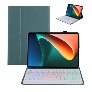 ốp xiaomi mi pad 5 pro mi pad ốp bàn phím có đèn nền 7 màu 5 11 inch 2021, ốp đứng mỏng nhẹ với đèn nền