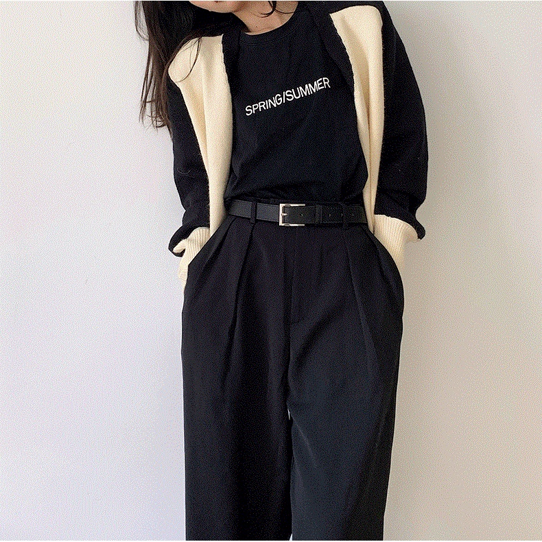 Thắt lưng ulzzang unisex BROO mặt kim vuông bạc, dây nịt lưng da PU đẹp bản dây 2.8cm cho nam nữ