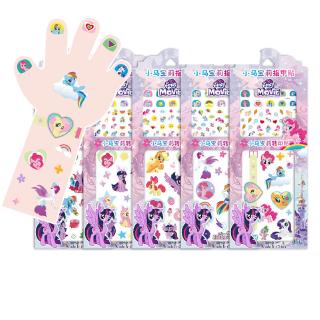 Miếng dán móng kiêm hình xăm 2 trong 1 chủ đề hoạt hình My Little Pony thích hợp bé gái