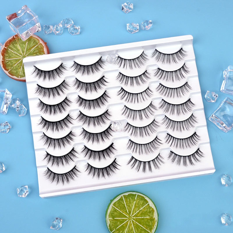 10 / 14 Cặp Lông Mi Giả Mềm Mại Và Dày Tự Nhiên YOUYO