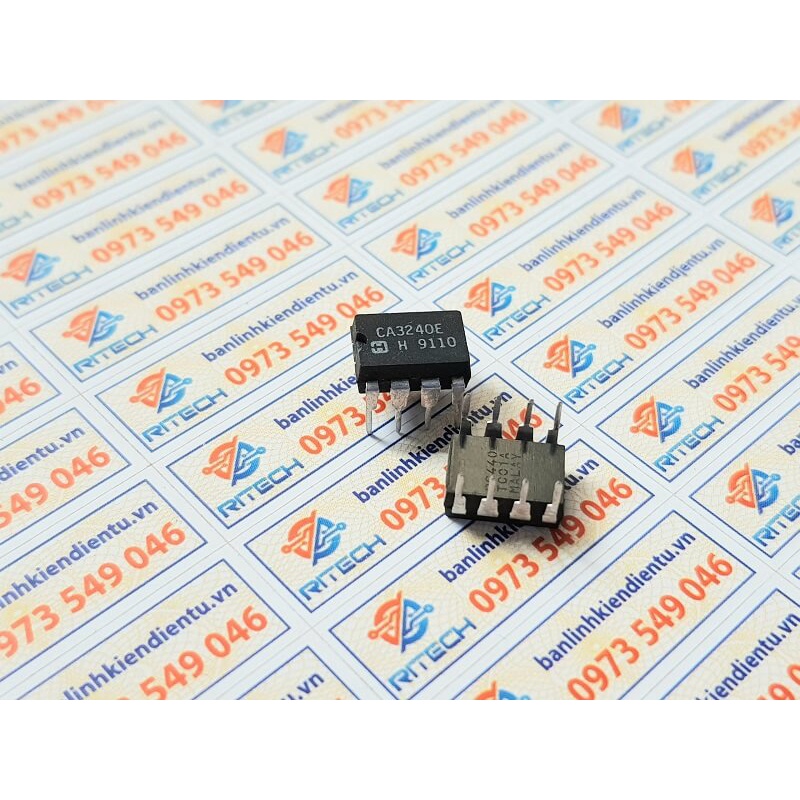 [Combo 3 chiếc] CA3240E IC OPAMP GP 4.5MHZ DIP-8