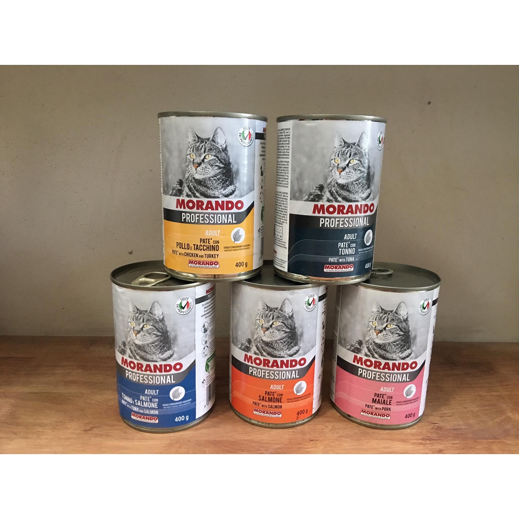 Pate cao cấp Morando - lon 400gr