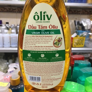 Sữa tắm Ôliu 650ml (đủ màu)