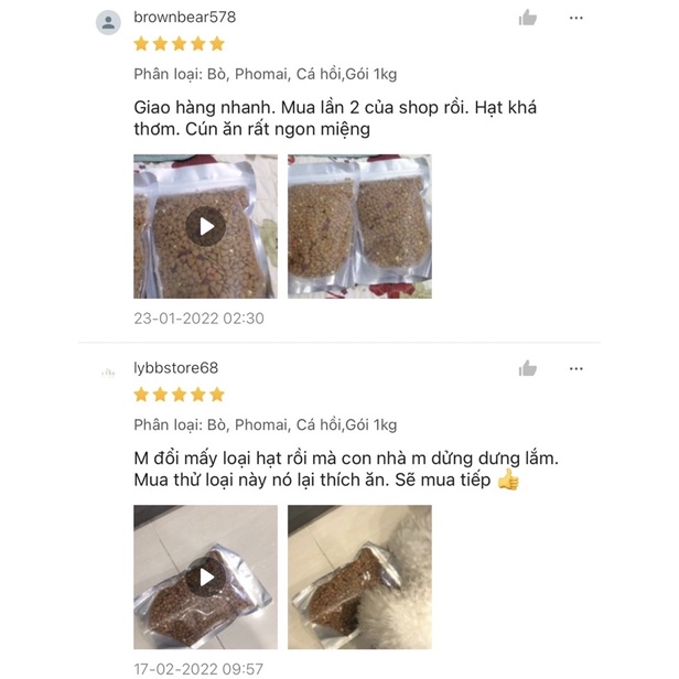 Thức ăn khô cho chó Captain vị phomai, bò, cá hồi và chà bông