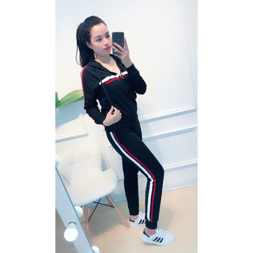 Bộ nỉ da có mũ chất mềm siêu đẹp