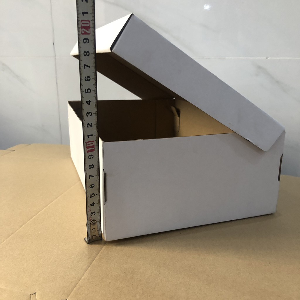 10 Hộp carton 30x20x10cm hộp giày