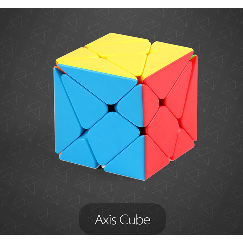 Đồ chơi Rubik Moyu Axis Meilong Stickerless Fisher - Rubik biến hình phát triển trí não