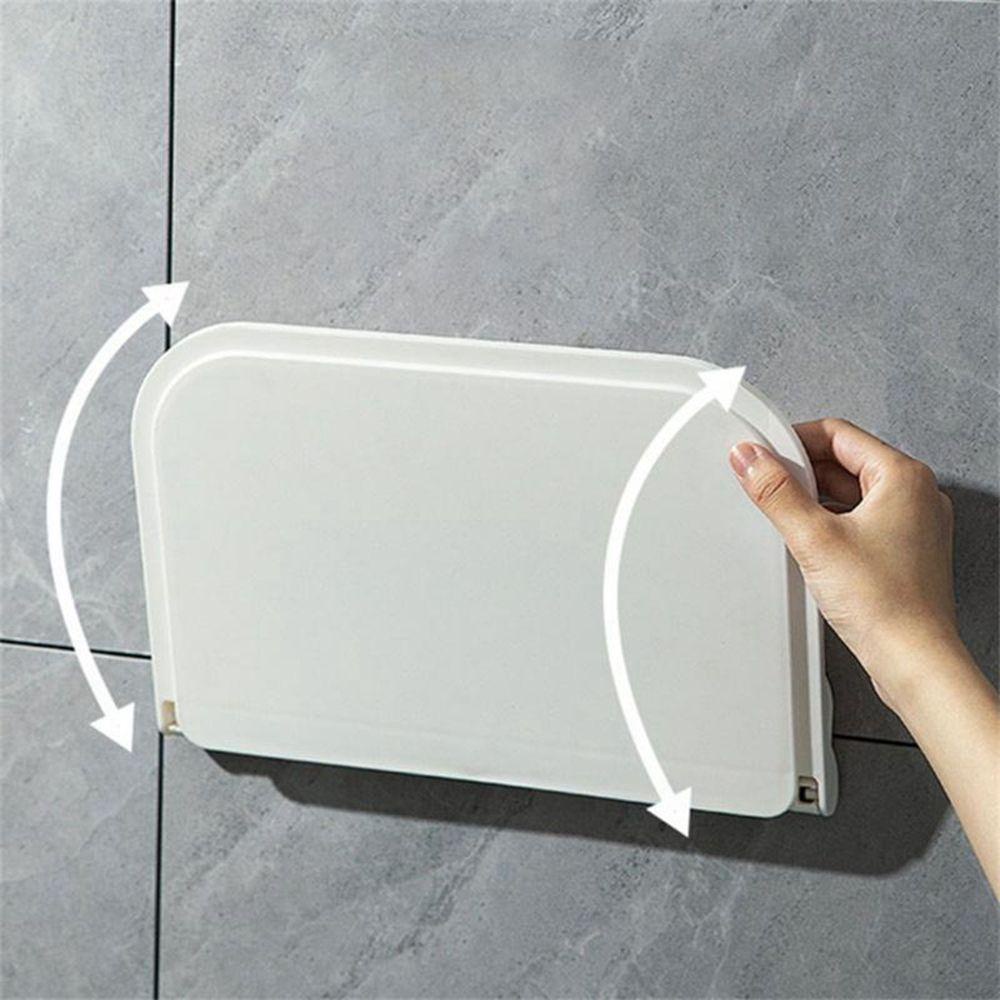 Giá Đỡ Khăn Giấy Gắn Tường Màu Trắng Tiện Dụng Cho Phòng Tắm