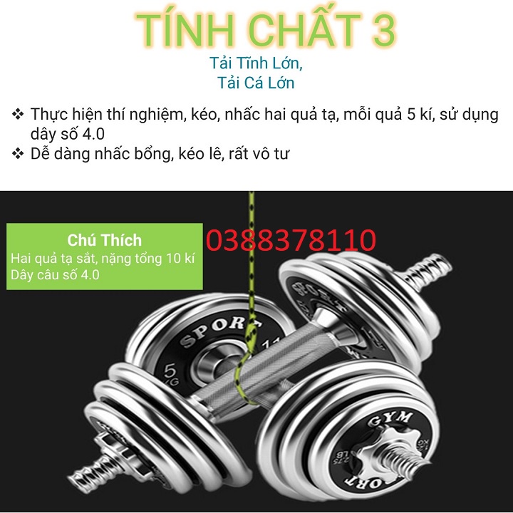 Dây Cước Câu Cá Tàng Hình 3D Tuna Fish 220m