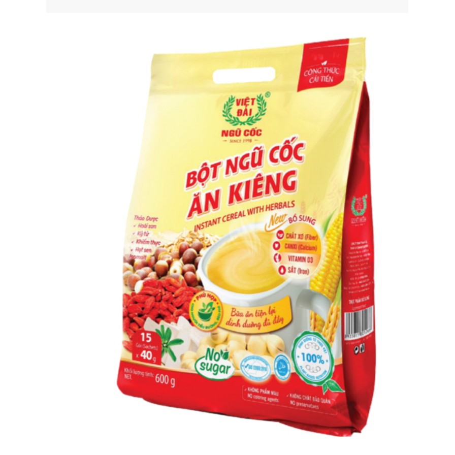 [ Uống là Phê ] ĂN KIÊNG túi 400G Bột ngũ cốc Việt Đài Ngũ cốc dinh dưỡng Ngũ cốc sạch chất lượng an toàn