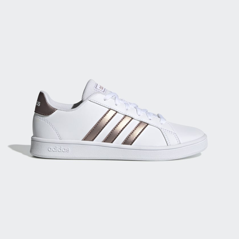 (100% chính hãng Adidas) Giày Adidas Grand Court W “Copper White” Nữ