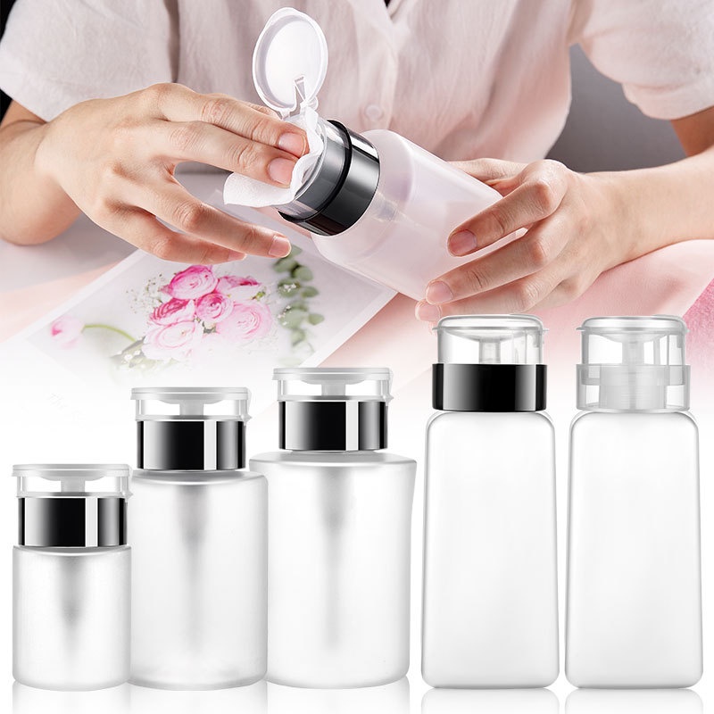 Chai rỗng đựng dung dịch tẩy trang có nắp đậy dung tích 50-250ml tiện dụng