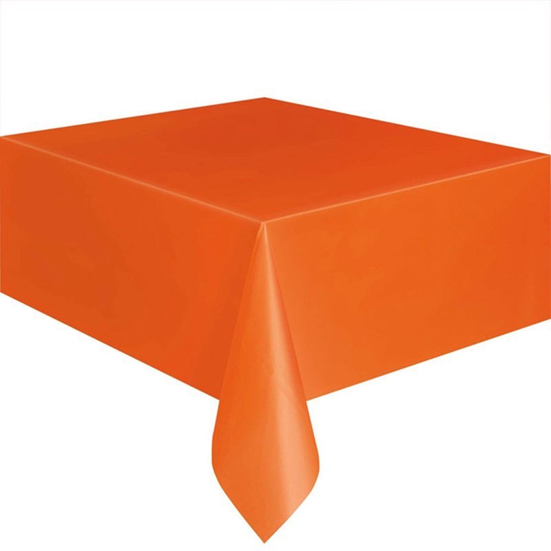 Khăn Trải Bàn Bằng Nhựa Màu Sắc Tinh Khiết Dùng Một Lần Trang Trí Tiệc Sinh Nhật