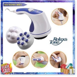 Máy đánh tan mỡ bụng cầm tay Relax & Spin Tone.