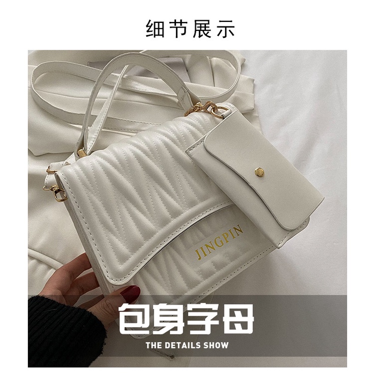 Túi Đeo Chéo Nhỏ Hình Vuông Họa Tiết Thêu Thời Trang Cao Cấp Dành Cho Nữ