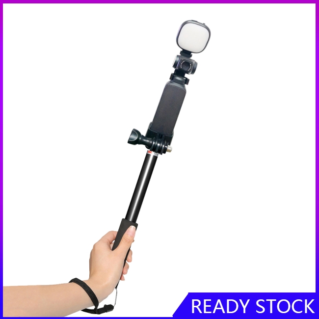 FL【COD Ready】Portable Handheld Studio Fill Light LED Video Photo Selfie Stick Kit for DJI Osmo Pocket