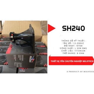 Loa nhà yến sh-240 hp4000 | milotech
