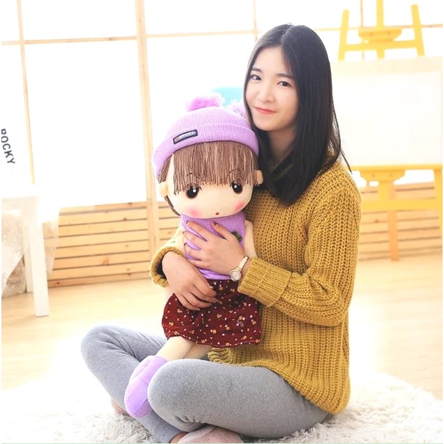 Búp Bê Mũ Áo Len Chon Màu Chọn SIZE