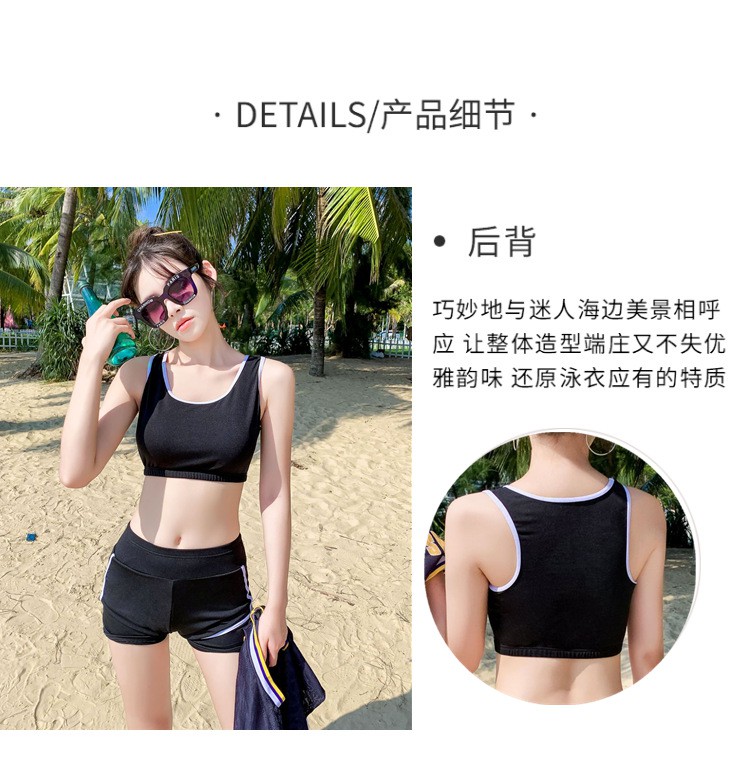 Bộ Đồ Bơi Ba Mảnh Thể Thao Phong Cách Hàn Quốc Cho Nữ | BigBuy360 - bigbuy360.vn