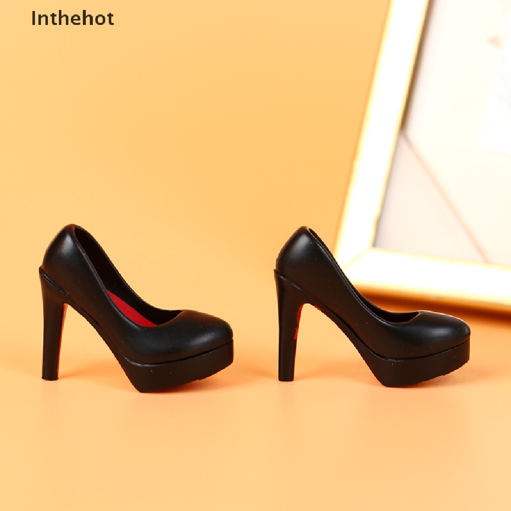 1 Đôi Giày Cao Gót 6 &quot;Cho Búp Bê Tỉ Lệ 1: 6