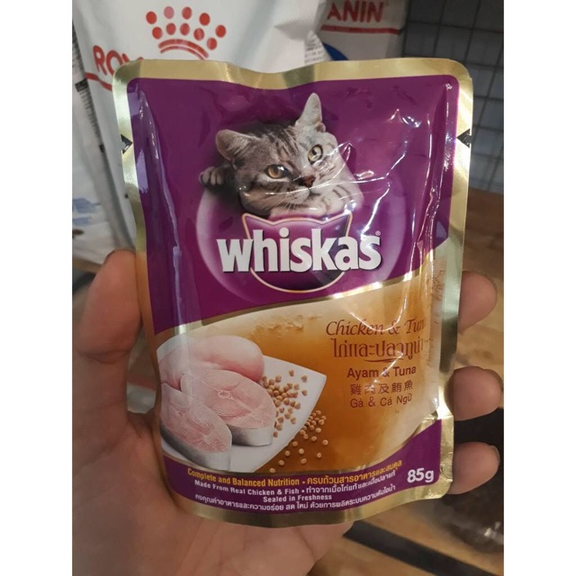 Pate WHISKAS cho mèo 80g