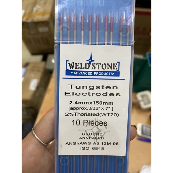 Kim hàn Tig 2.4 x 150 WELDSTONE