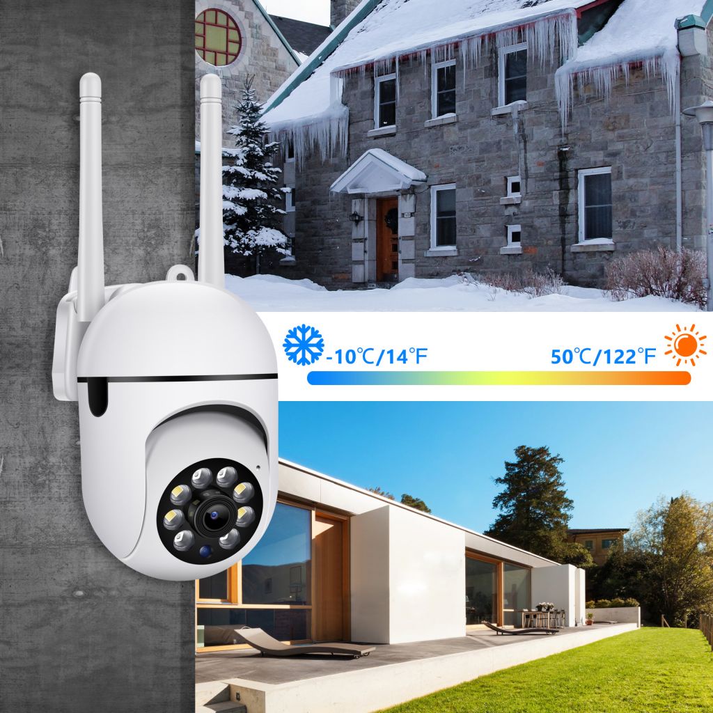 Camera Ip 2.4G/5G 1080P Không Dây Wifi Tầm Nhìn Ban Đêm Giám Sát An Ninh Phát Hiện Chuyển Động Pk A9 E27