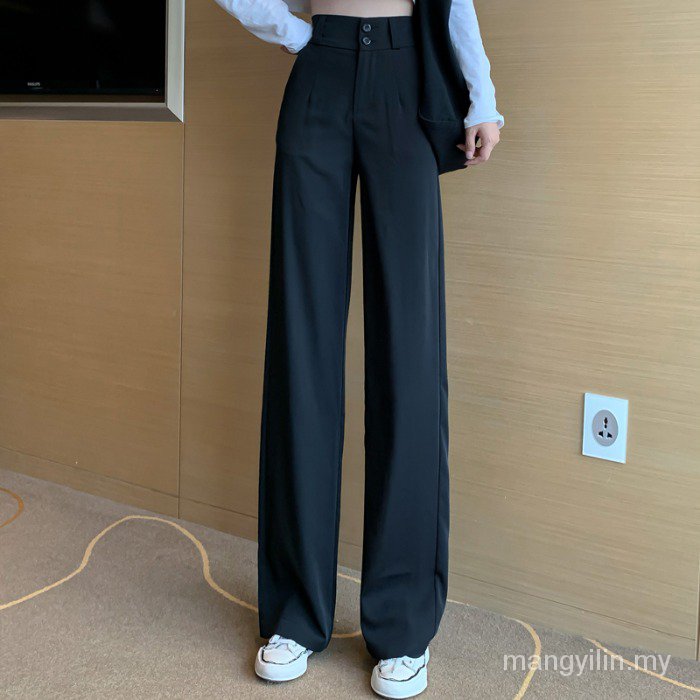 Quần Dài Ống Rộng Lưng Cao Tôn Dáng Hợp Thời Trang | BigBuy360 - bigbuy360.vn