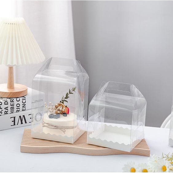 SET 5 HỘP BÁNH MICA MINI SIZE 19.5CM
