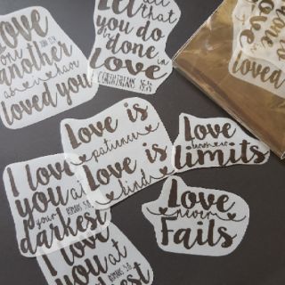 Die cut trong trang trí crapbook, planner