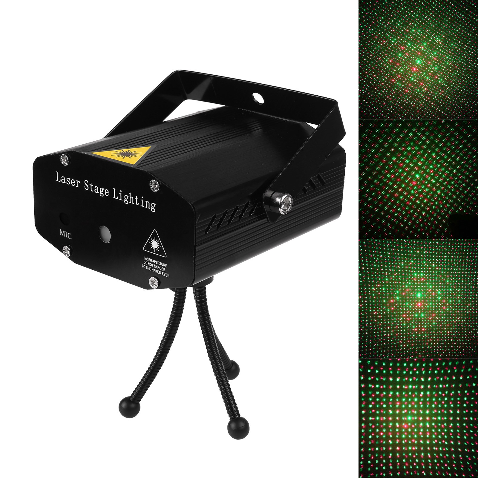 Đèn Chiếu Laser Mini Yyg02-Mini Dj Club Màu Xanh Lá, Đỏ